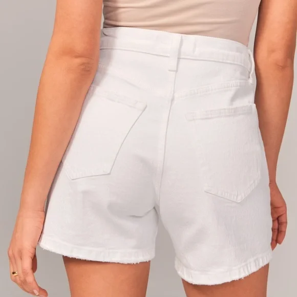 A&F High Rise Dad Shorts - Picture 6 of 6